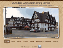 Tablet Screenshot of limba-poronin.pl